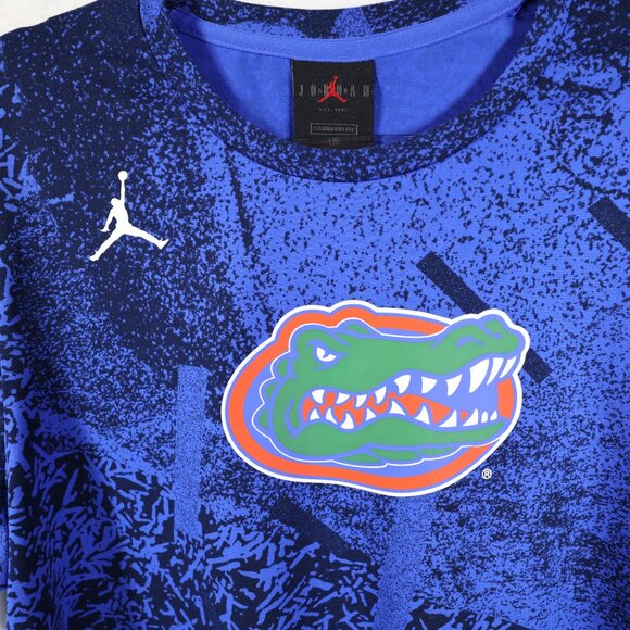 Florida Gators Practice Performance Shirt Air Jordan Brand Royal M - Picture 2 of 6